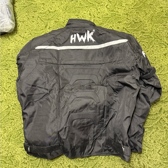 Men’s Padded motorcycle jacket black size XL waterproof - Picture 4 of 4